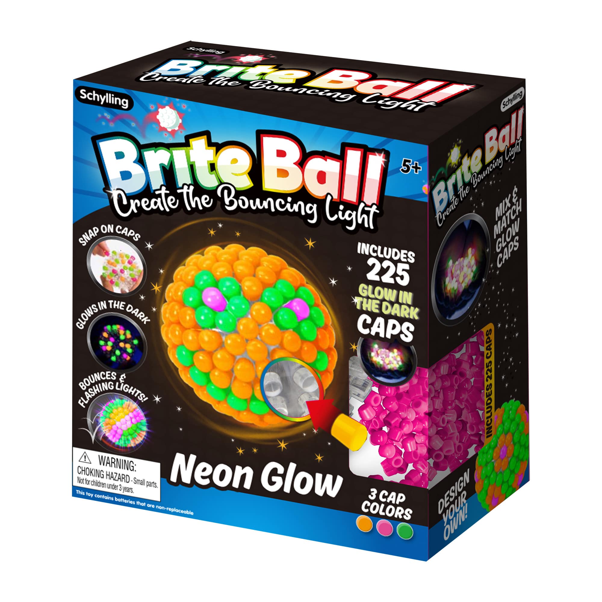 Schylling Brite Ball - Neon Glow-SCHYLLING-Little Giant Kidz