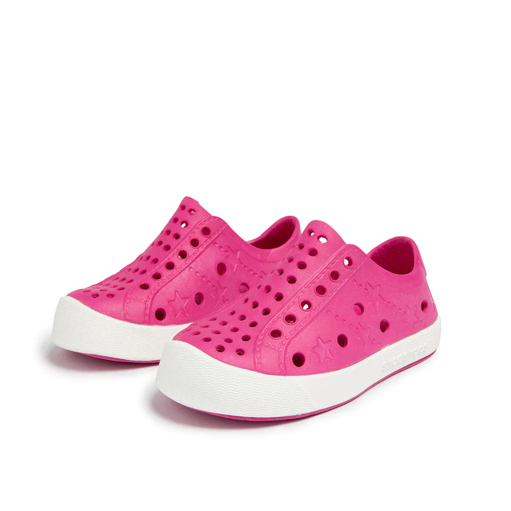 Shooshoos Waterproof Sneaker Trent Street (Bright Pink)-ShooShoos-Little Giant Kidz