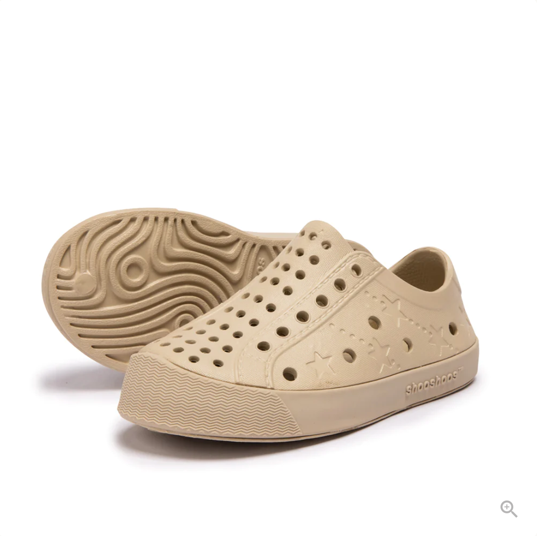 Shooshoos Waterproof Sneaker Tucson (Brown)-ShooShoos-Little Giant Kidz