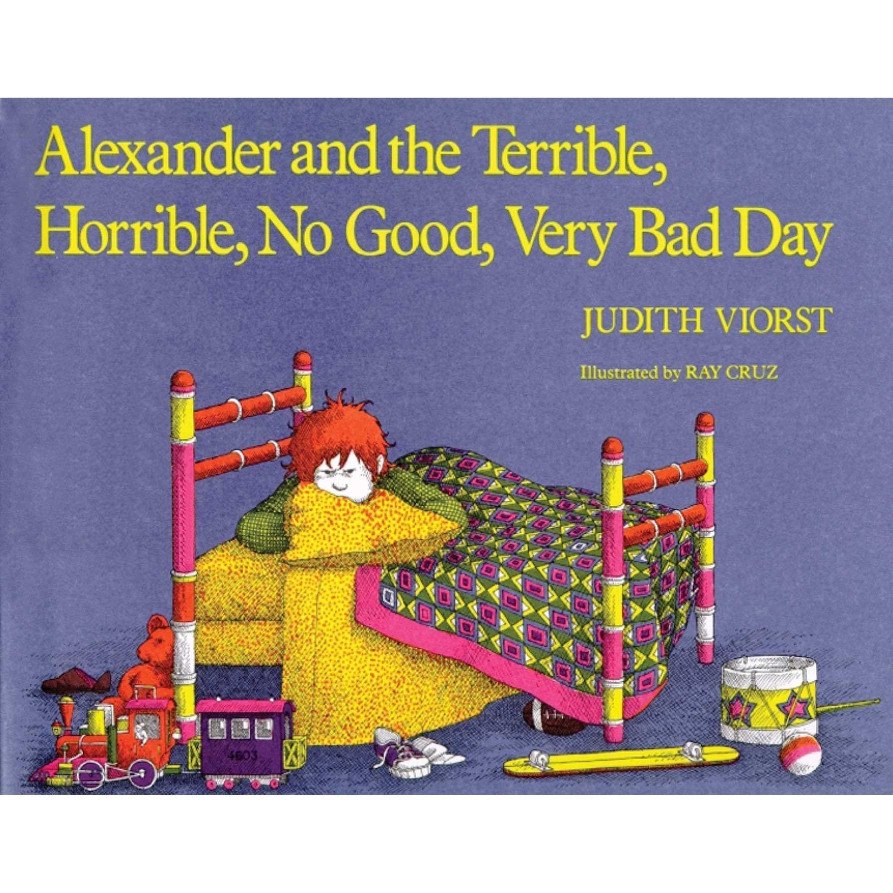 Simon & Schuster: Alexander and the Terrible,Horrible, No Good, Very Bad Day (Hardcover Book)-SIMON & SCHUSTER-Little Giant Kidz