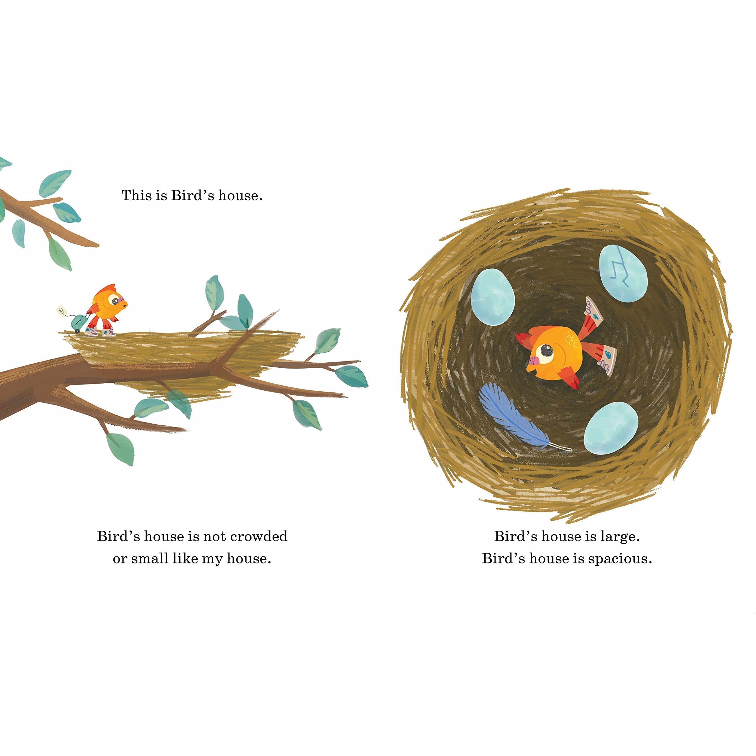 Sourcebooks: Too Crowded: A Funny Fish-Tale About Friendship and the Importance of Sharing (Hardcover Book)-SOURCEBOOKS-Little Giant Kidz