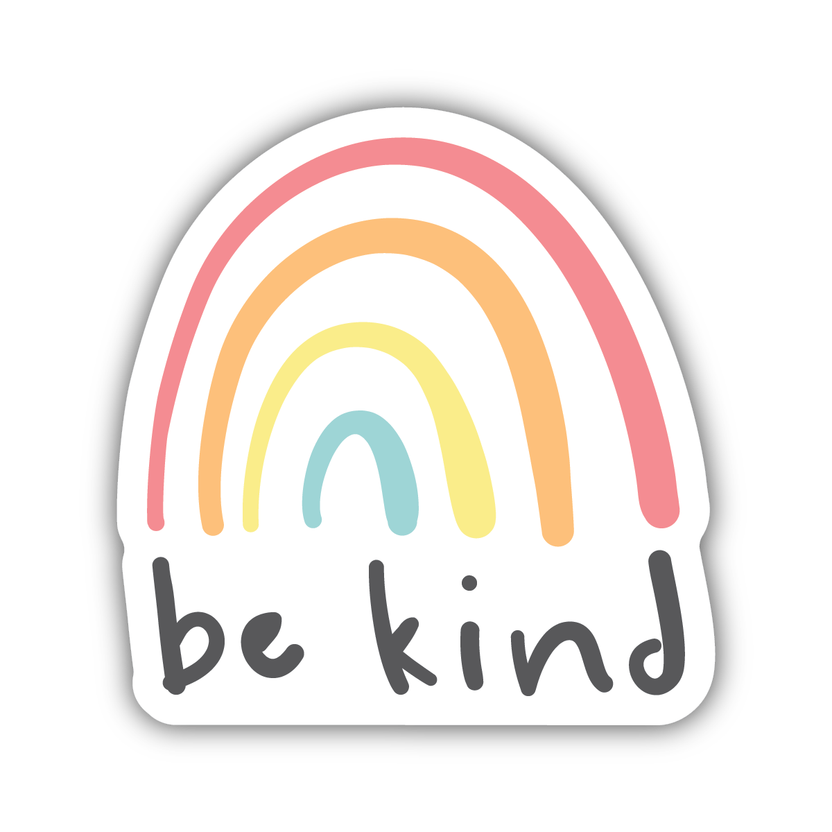 Stickers Northwest - Be Kind Rainbow Sticker-Stickers Northwest Inc-Little Giant Kidz