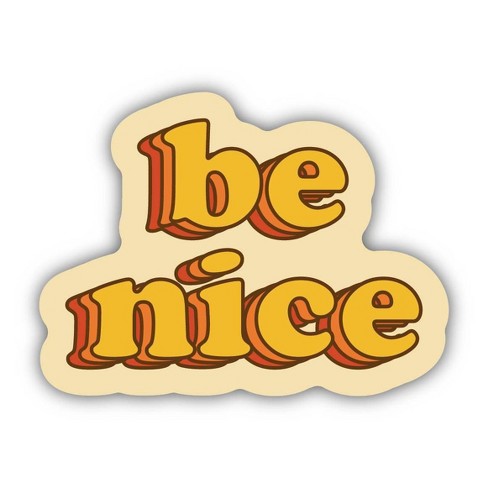 Stickers Northwest - Be Nice Sticker-Stickers Northwest Inc-Little Giant Kidz