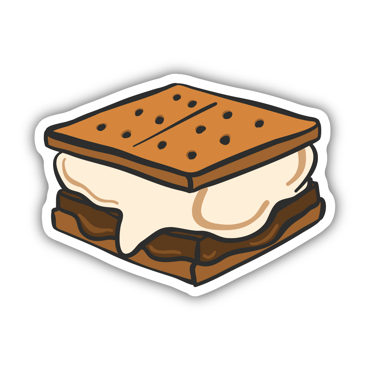 Stickers Northwest - S'more Sticker-Stickers Northwest Inc-Little Giant Kidz