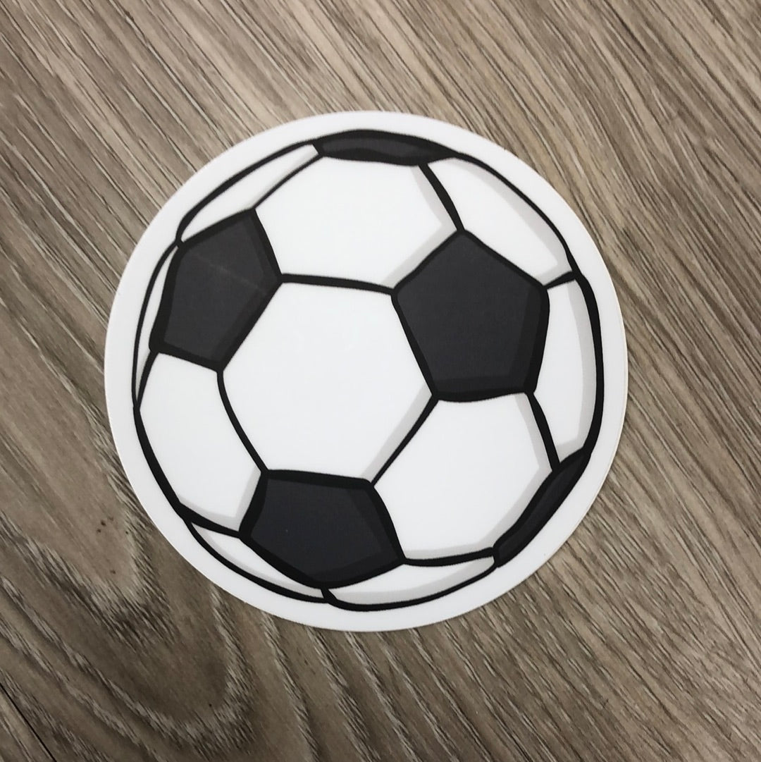 Stickers Northwest - Soccer Ball Sketch Sticker-Stickers Northwest Inc-Little Giant Kidz