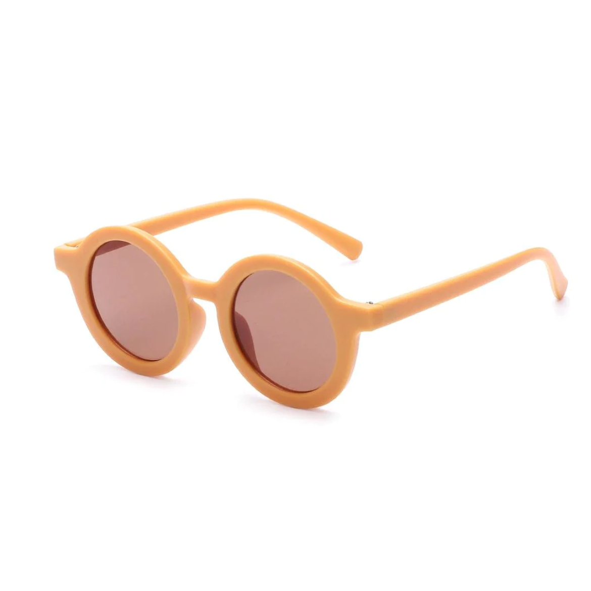 Sugar + Maple Vintage Round Matte Sunglasses-SUGAR AND MAPLE-Little Giant Kidz