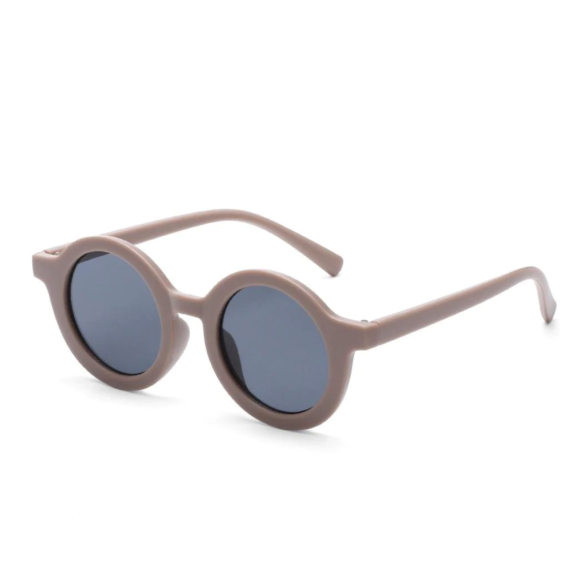 Sugar + Maple Vintage Round Matte Sunglasses-SUGAR AND MAPLE-Little Giant Kidz