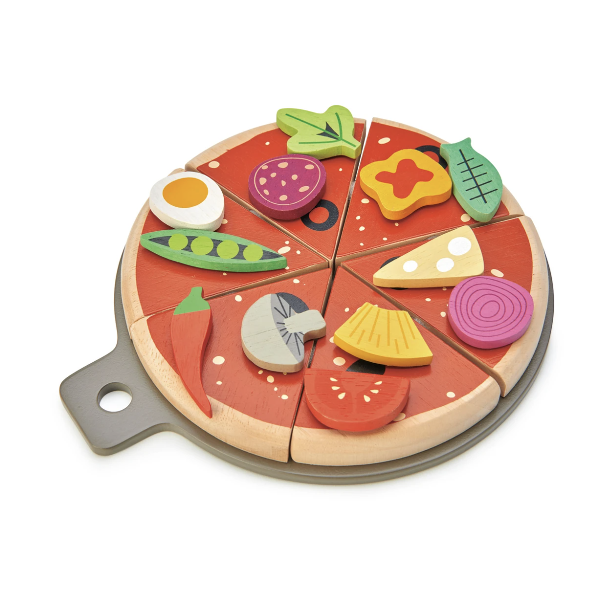 Melissa & Doug Wooden and Felt Pizza Play Set (41 Pieces) 