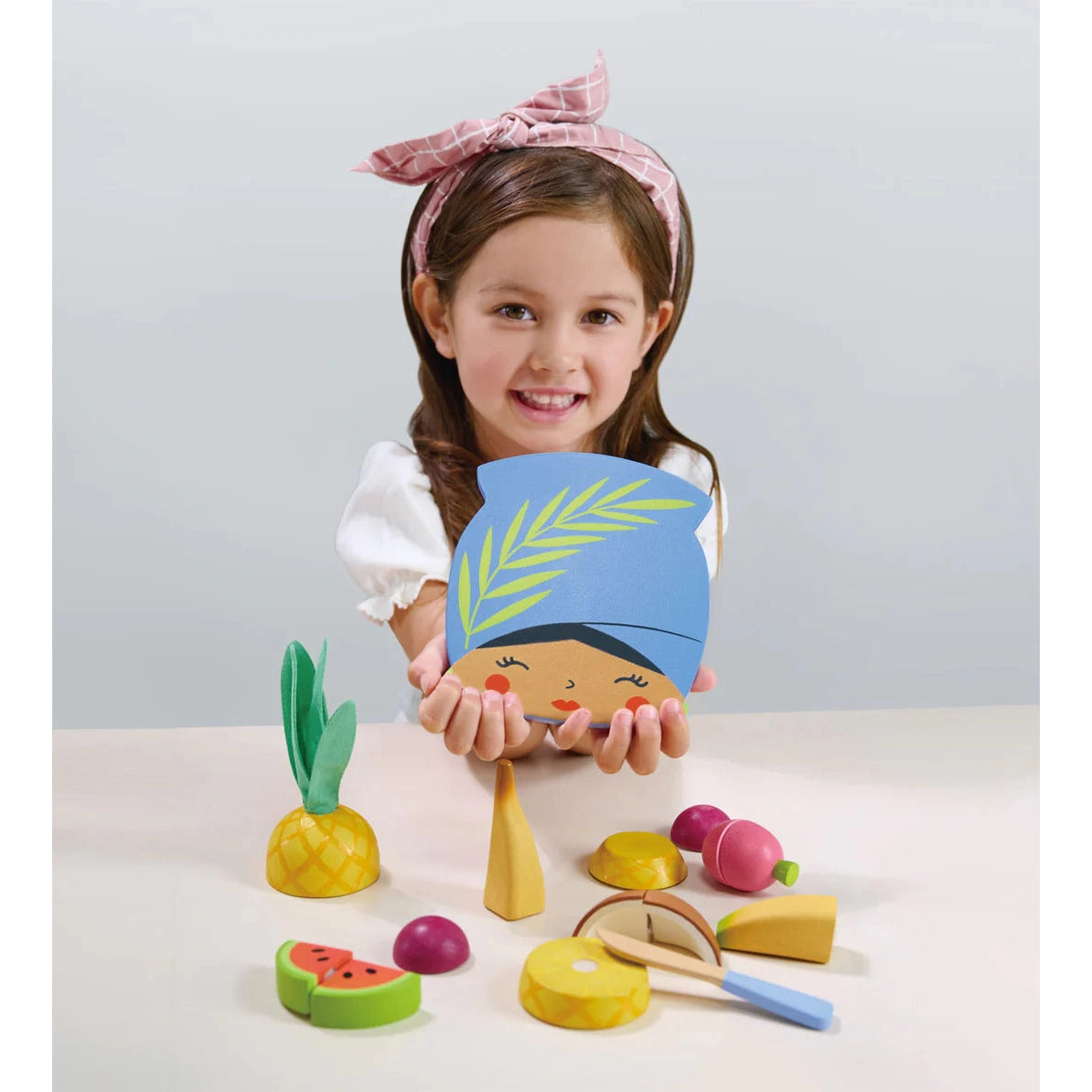 Tender Leaf Toys Tropical Fruit Chopping Board-TENDER LEAF TOYS-Little Giant Kidz