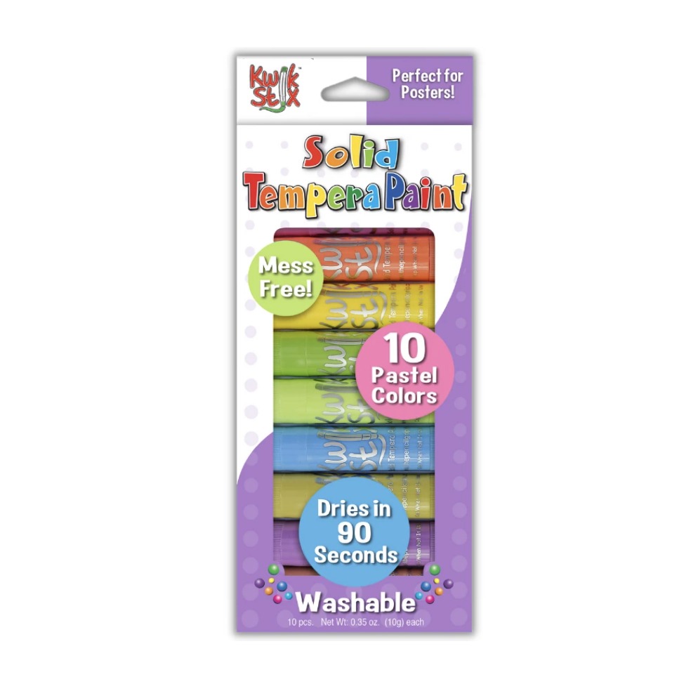 The Pencil Grip Kwik Stix Pastel Colors - Set of 10-THE PENCIL GRIP-Little Giant Kidz