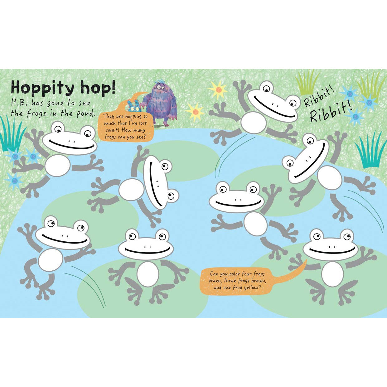 The Scribble Monsters! Coloring (Paperback Book)-Scribblers - Salariya Book Company-Little Giant Kidz