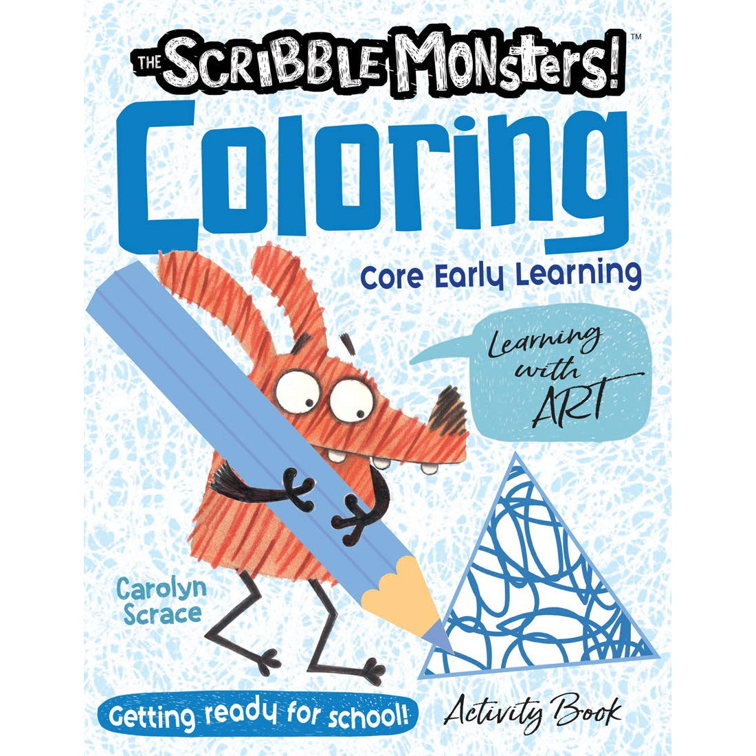 scribble monsters The Scribble Monsters! Coloring (Paperback Book)