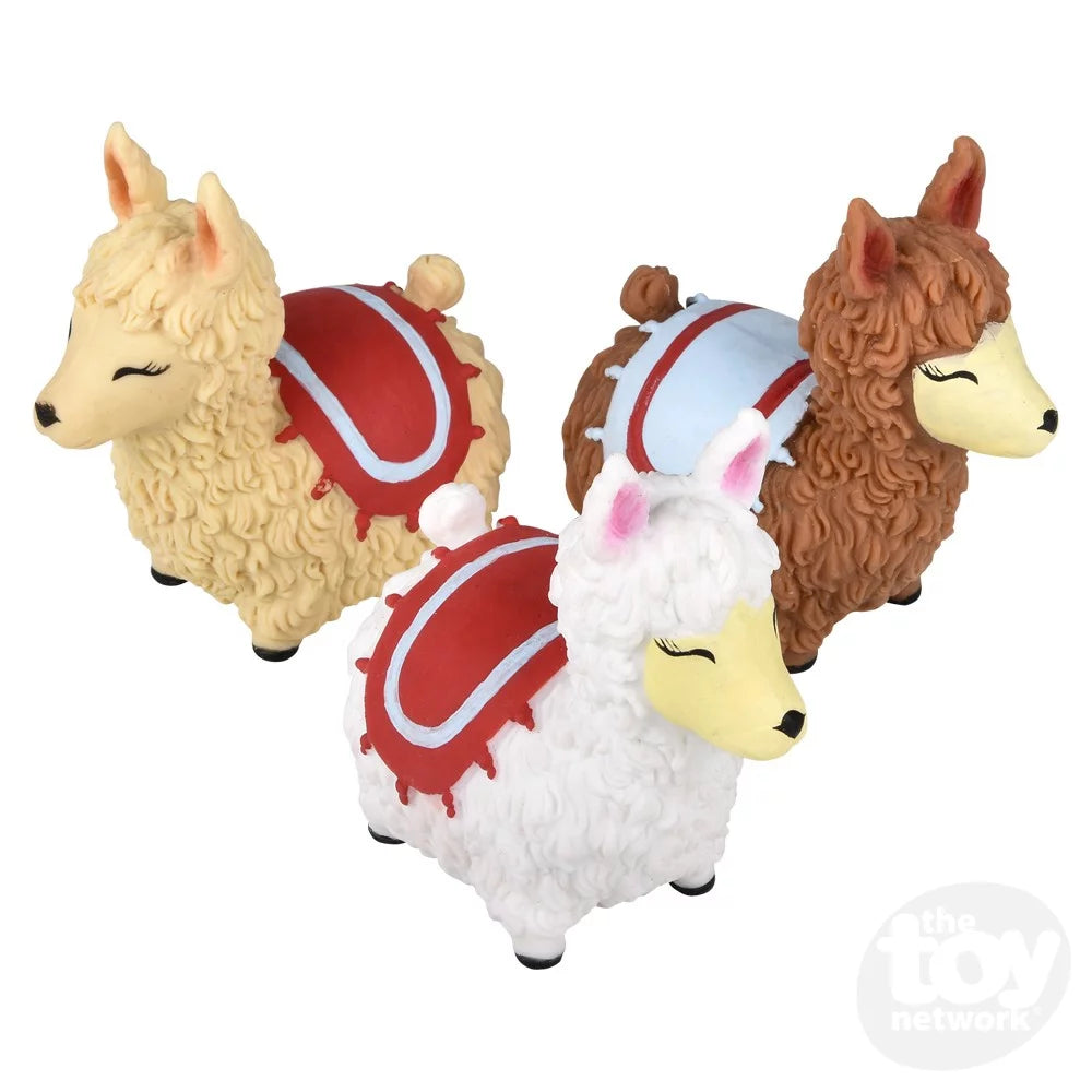 The Toy Network 3.5" Stretchy, Squish Alpaca-The Toy Network-Little Giant Kidz