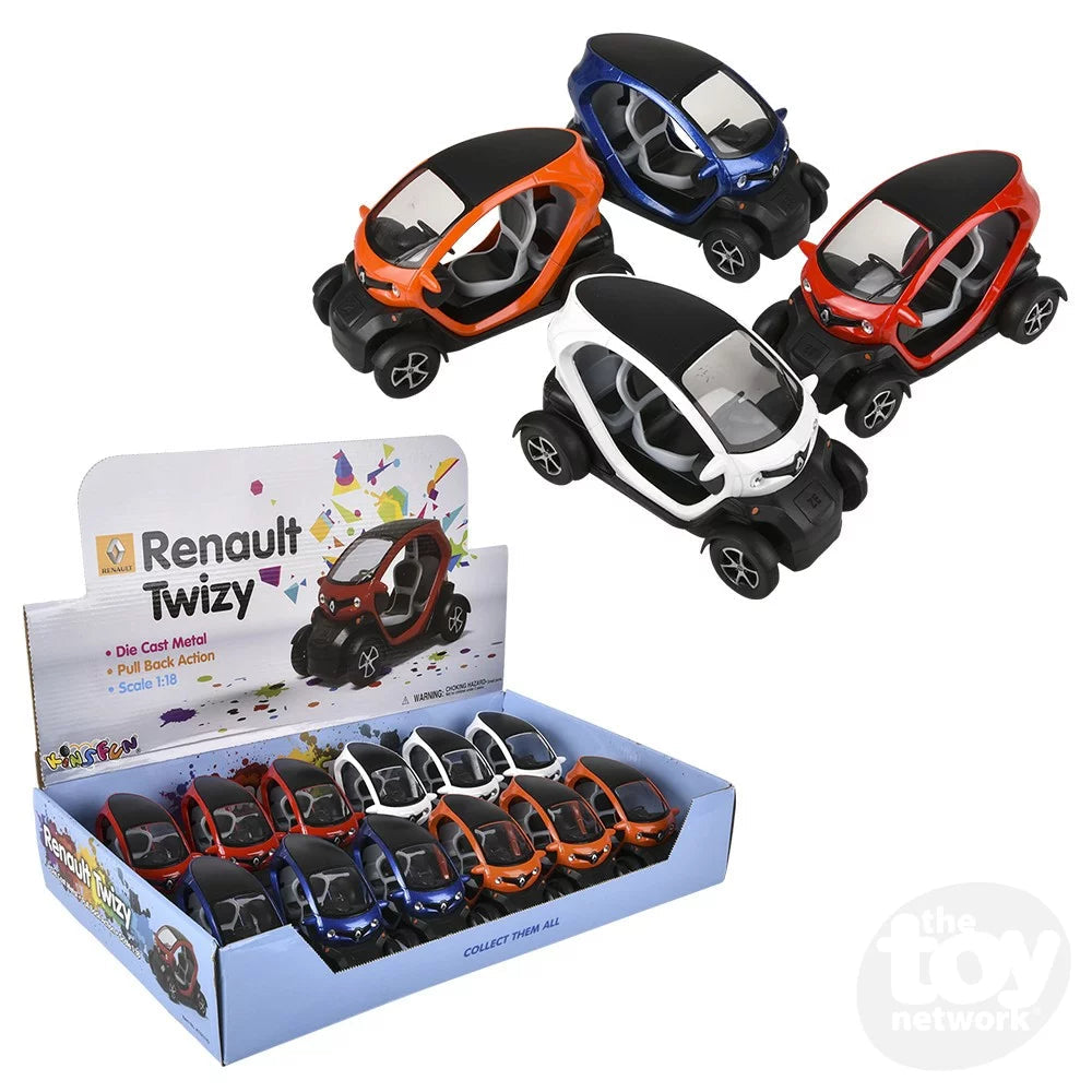 The Toy Network 5" Diecast Pull Back Renault Twizy-The Toy Network-Little Giant Kidz