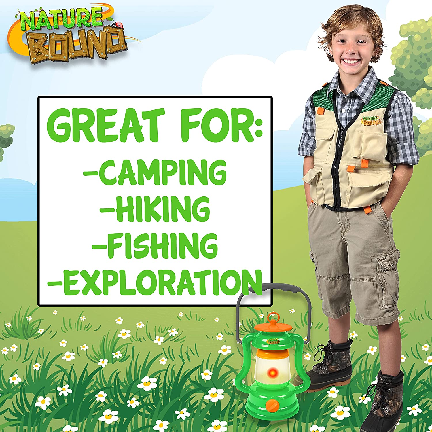 Thin Air Brands Nature Bound Light N' Sound Lantern-Thin Air Brands-Little Giant Kidz