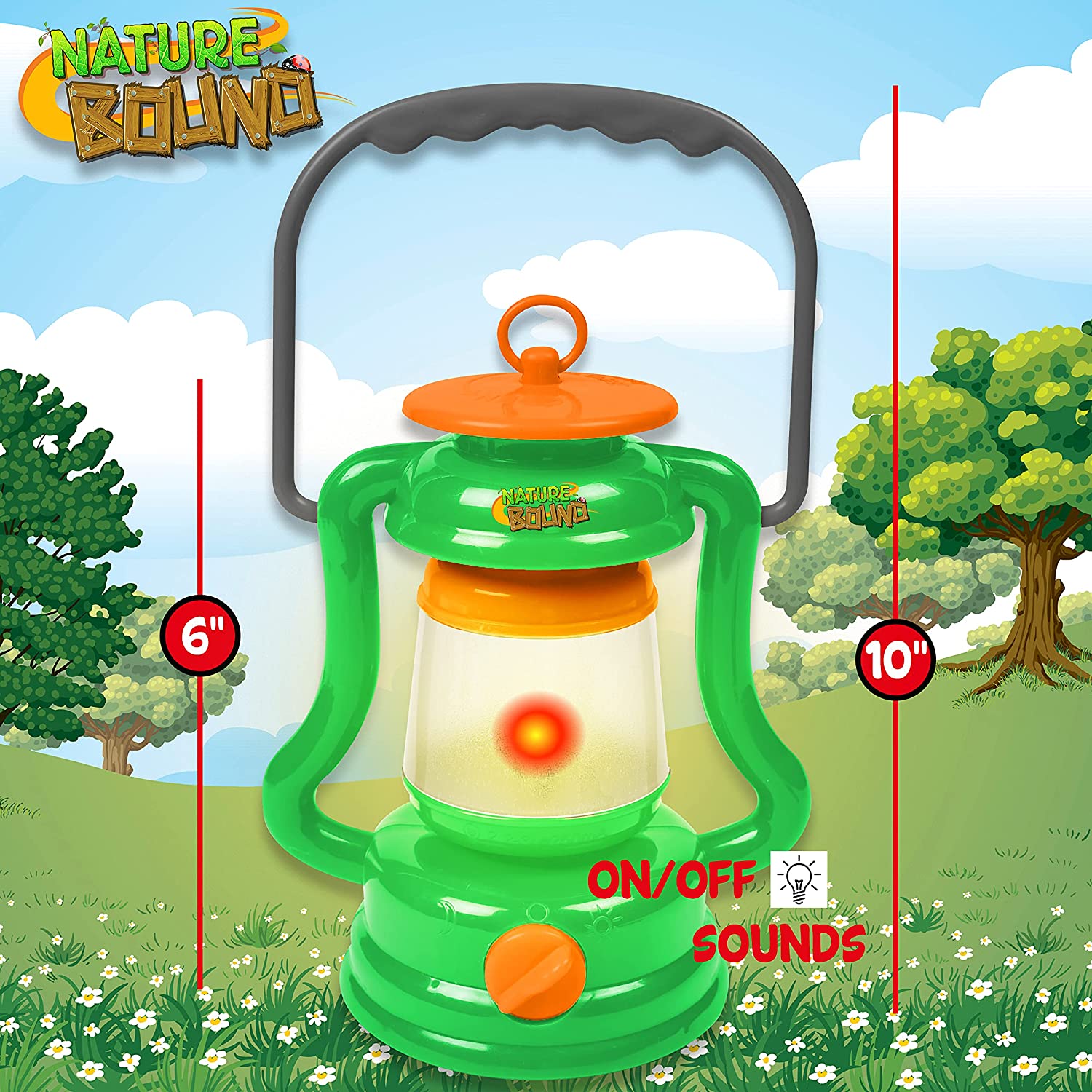 Thin Air Brands Nature Bound Light N' Sound Lantern-Thin Air Brands-Little Giant Kidz