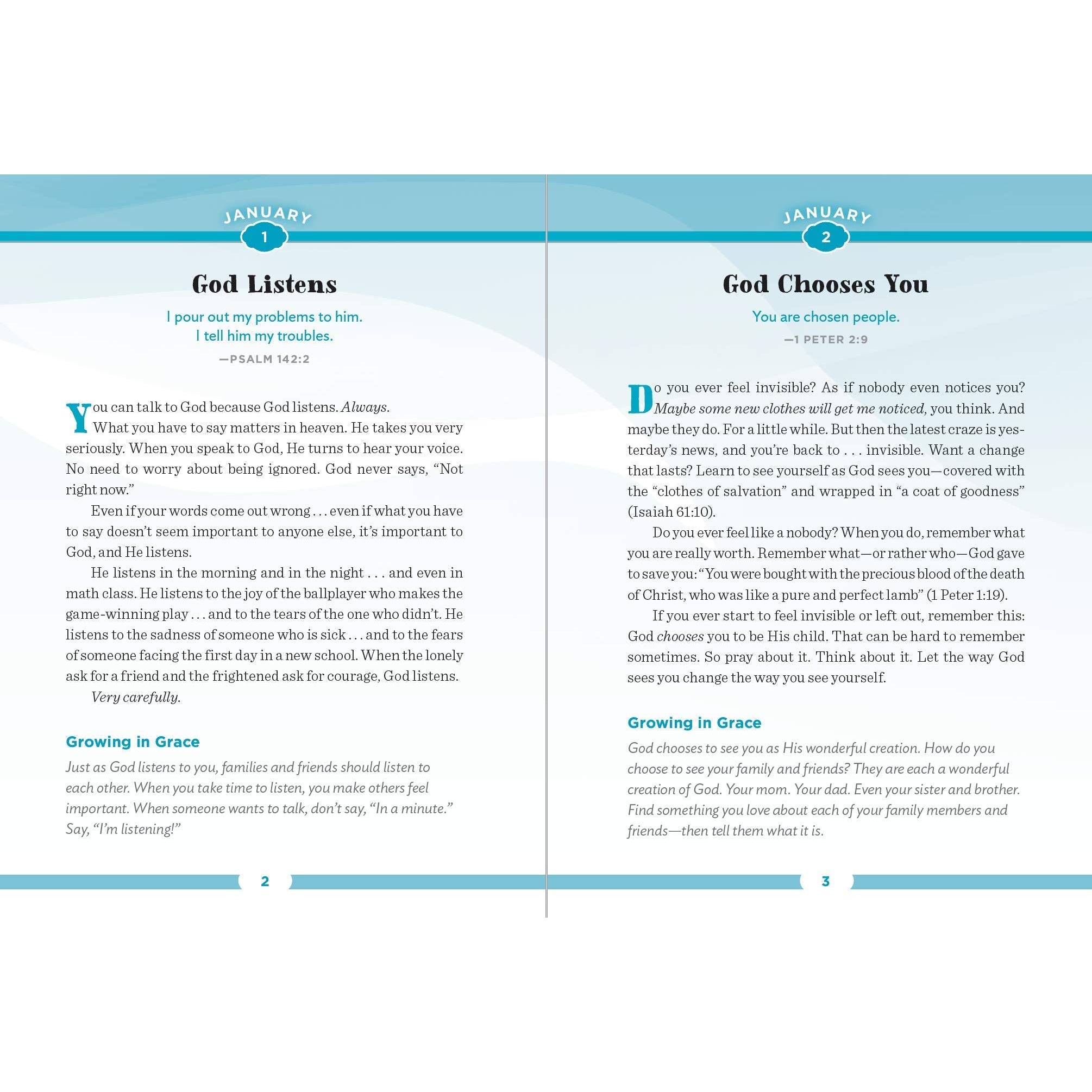 Thomas Nelson: Grace for the Moment: 365 Devotions for Kids (Hardcover Book)-HARPER COLLINS PUBLISHERS-Little Giant Kidz