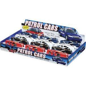 Toysmith Die-Cast Pull Back Patrol Cars - Assorted Styles-TOYSMITH-Little Giant Kidz