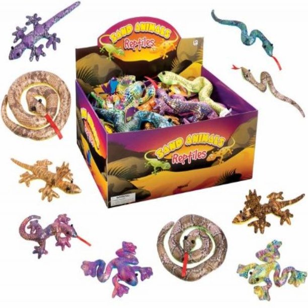 Toysmith Sand Animals Reptile - Assorted Styles-TOYSMITH-Little Giant Kidz