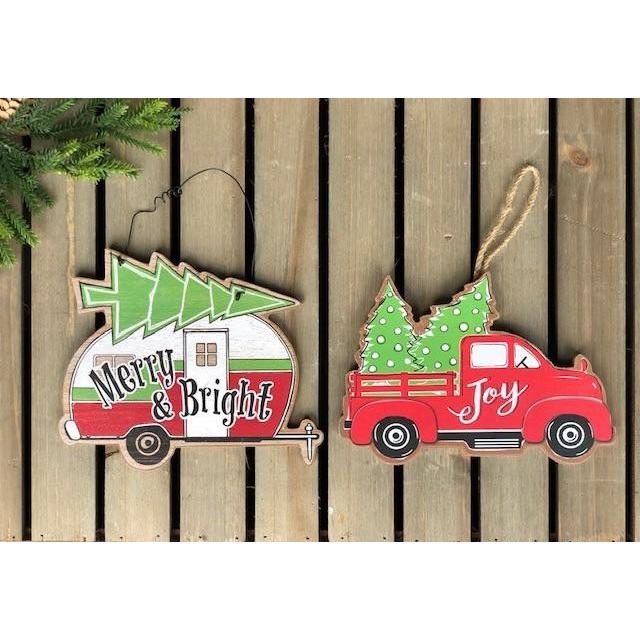 Trade Cie Camper/Truck Ornaments Assorted-TRADE CIE, LLC-Little Giant Kidz