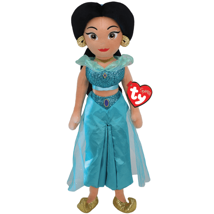 Ty Sparkle Beanie Collection Jasmine Princess from Aladdin-TY Inc-Little Giant Kidz