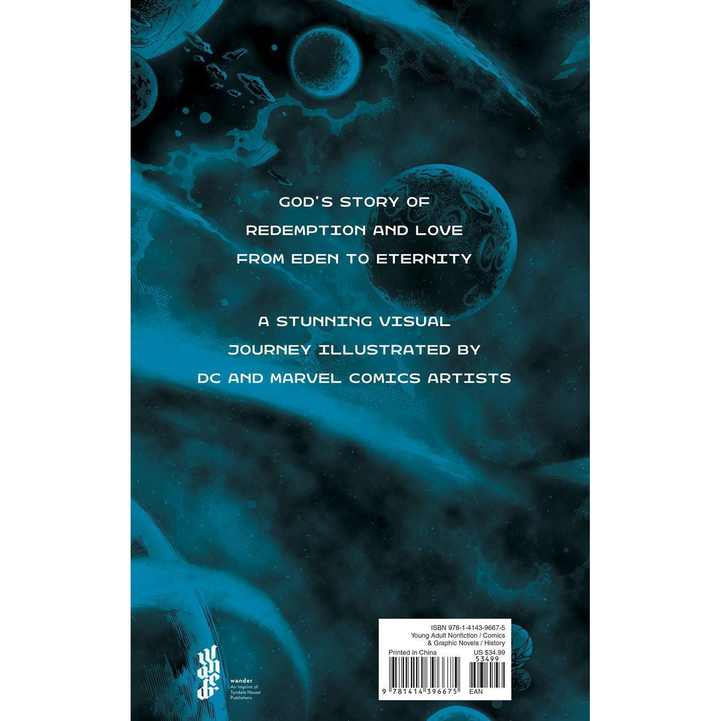 Tyndale Books: The Epic Bible God’s Story from Eden to Eternity (Hardcover Book)-Tyndale Books-Little Giant Kidz