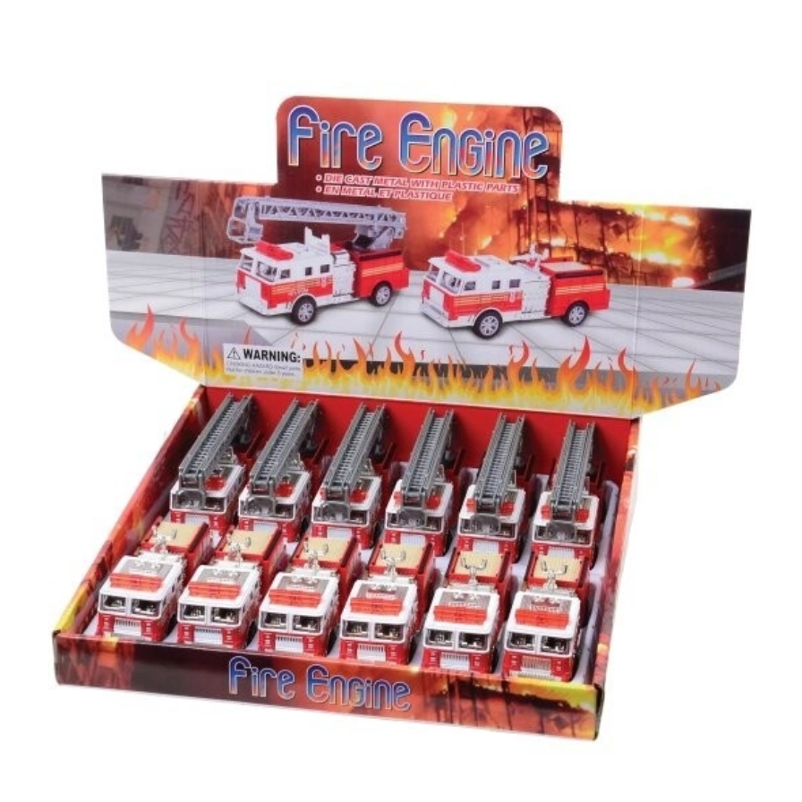 U.S. Toy Die-Cast Fire Engine (Assorted Style)-U.S. TOY-Little Giant Kidz