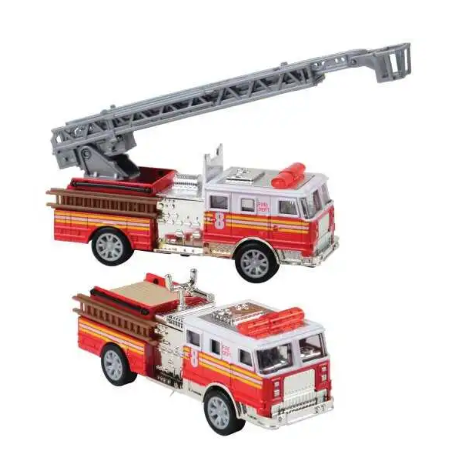 U.S. Toy Die-Cast Fire Engine (Assorted Style)-U.S. TOY-Little Giant Kidz