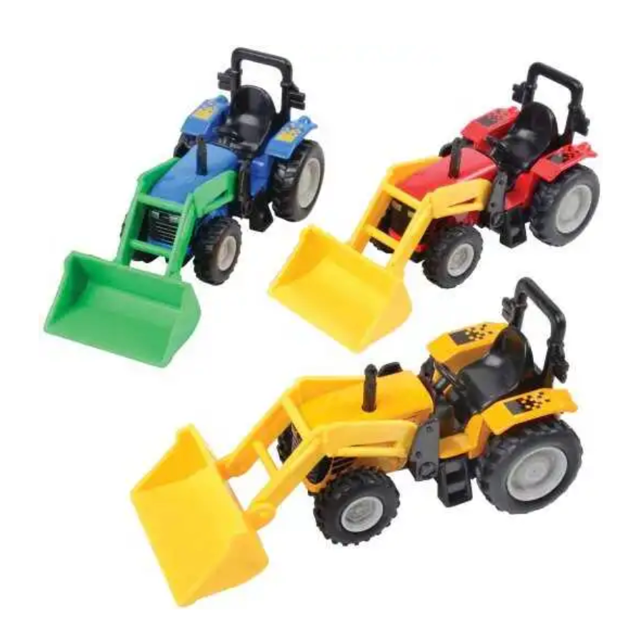 U.S. Toy Die-Cast Scoop Tractor (Assorted Color)-U.S. TOY-Little Giant Kidz