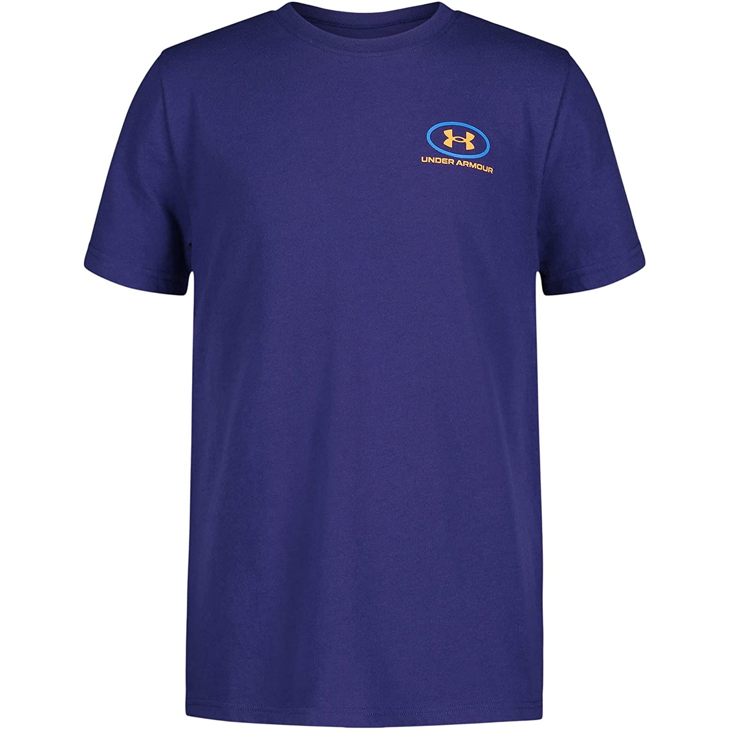 Under Armour Bass Catch Short Sleeve - Sonar Blue-UNDER ARMOUR-Little Giant Kidz