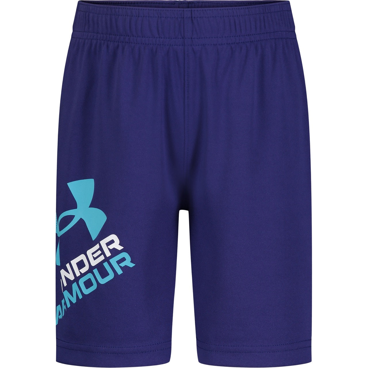 Under Armour Boy's UA Prototype Wordmark Short Sonar Blue