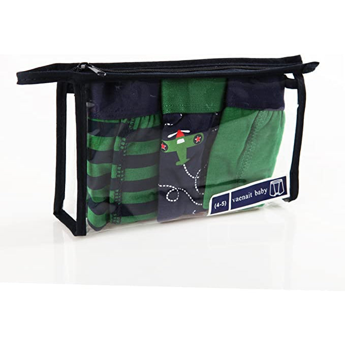 Vaenait Boys Cotton Underwear Boxer Brief 3-Pack - Airplane-Vaenait-Little Giant Kidz