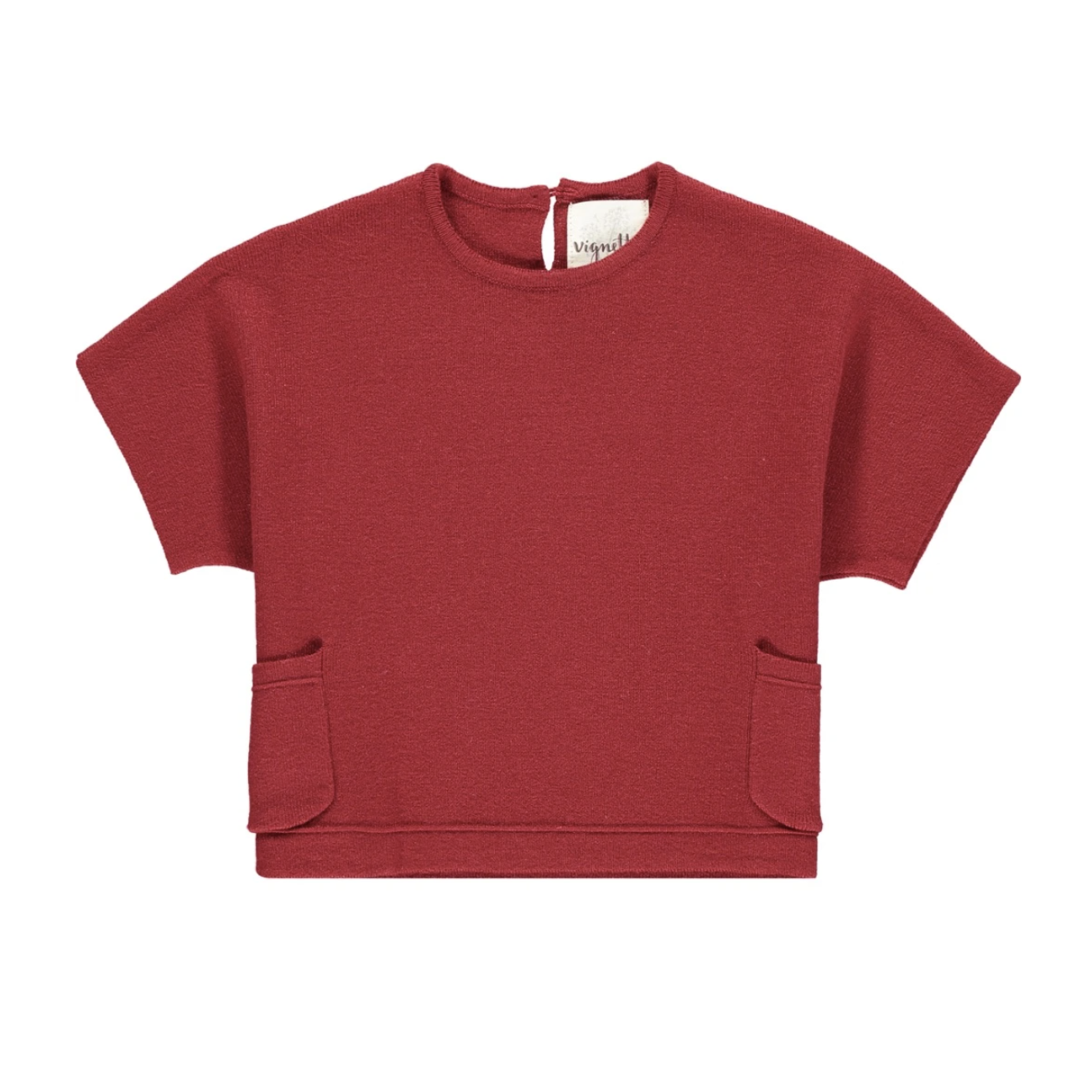 Vignette Fiona Sweater - Burgundy-VIGNETTE-Little Giant Kidz