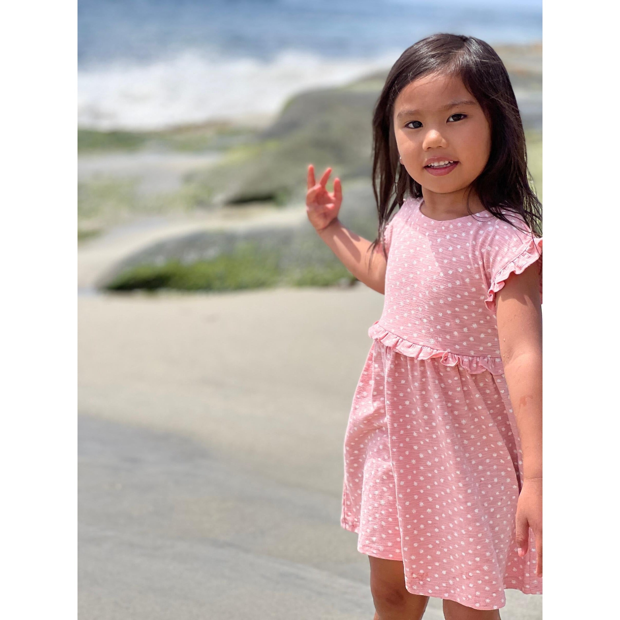 Vignette Pink Gemma Dress-VIGNETTE-Little Giant Kidz