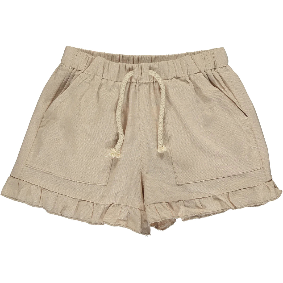 Vignette Stone Brynlee Ruffle Shorts-VIGNETTE-Little Giant Kidz