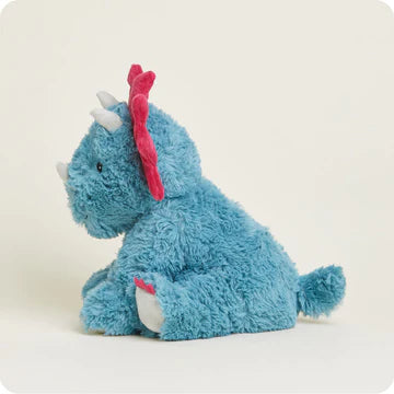 Warmies® Cozy Plush Blue Triceratops-INTELEX-Little Giant Kidz