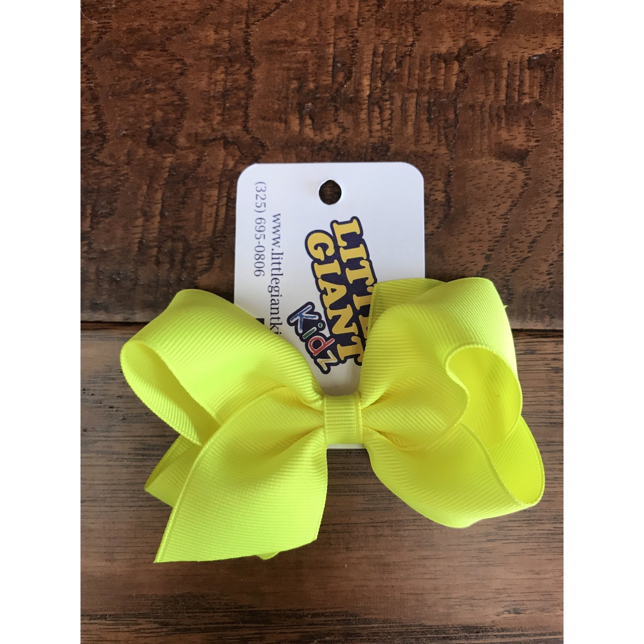 Wee Ones Small Classic Grosgrain Bow Small-WEE ONES-Little Giant Kidz