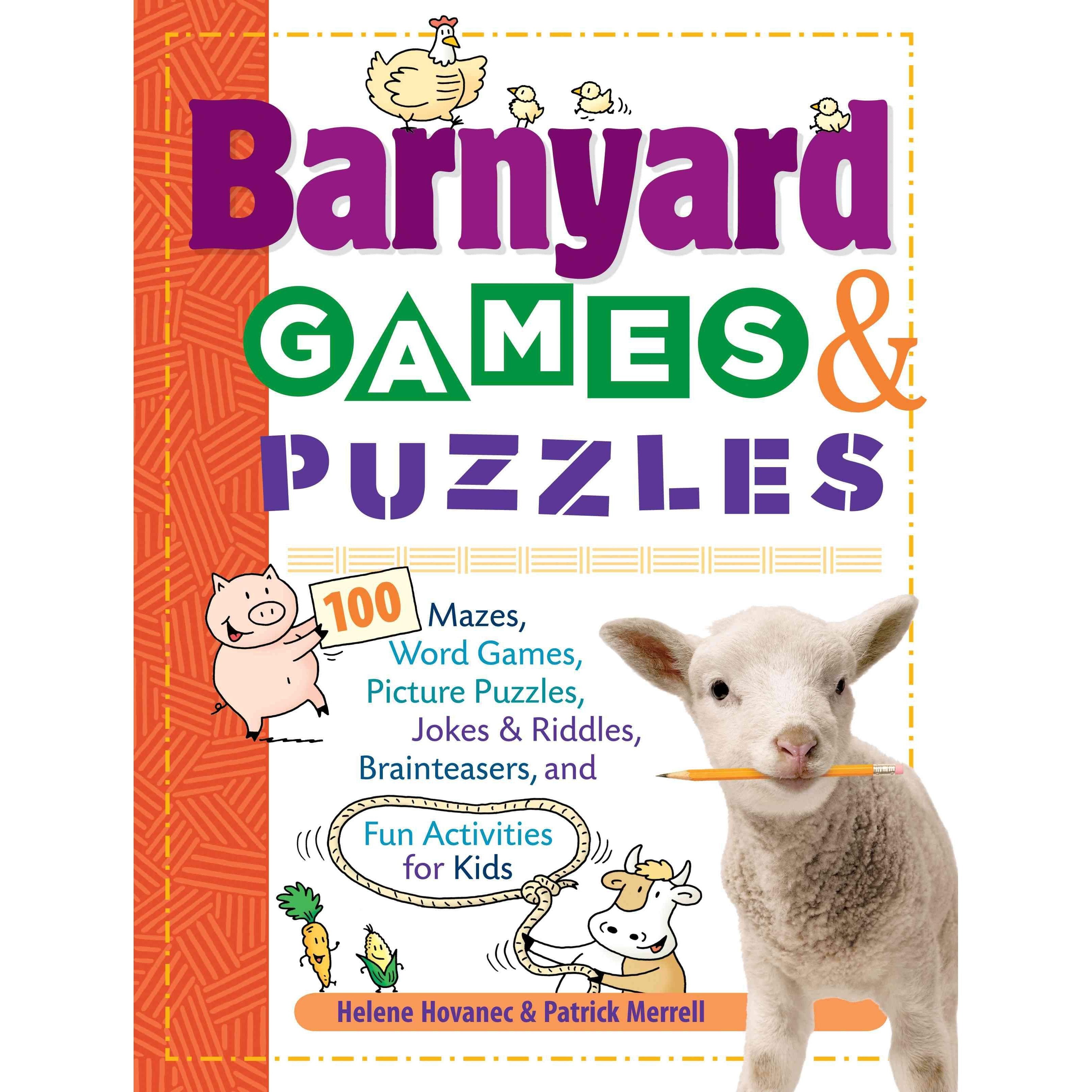 Workman Publishing: Barnyard Games & Puzzles-Workman Publishing-Little Giant Kidz
