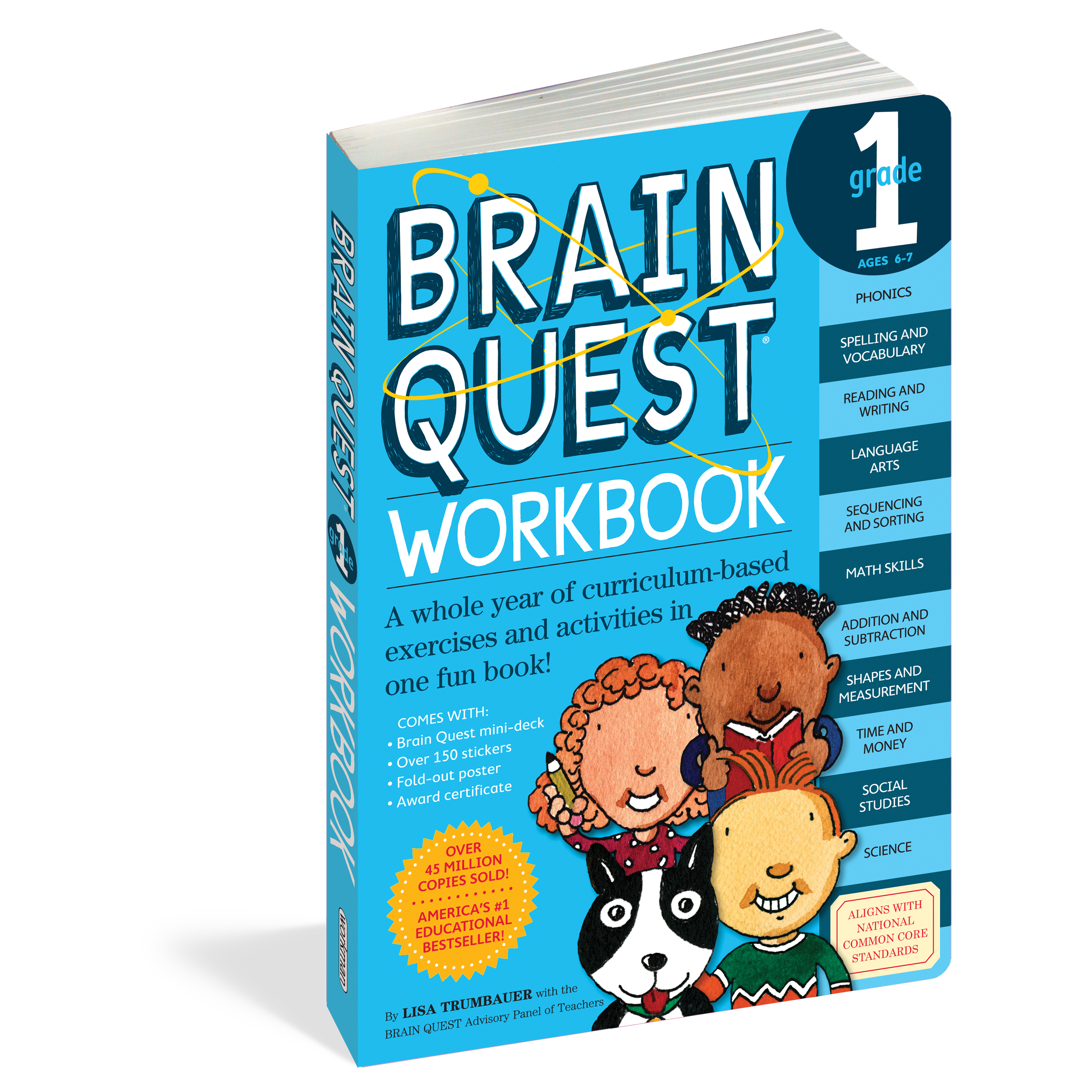 Workman Publishing: Brain Quest Workbook: 1st Grade-Workman Publishing-Little Giant Kidz