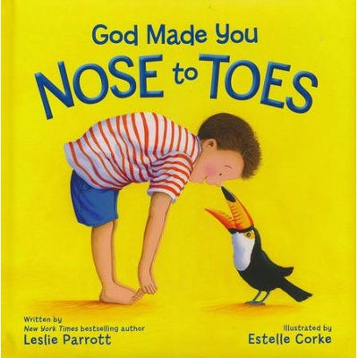 Zonder Kidz: God Made You NOSE to TOES (Padded Board Book)-HARPER COLLINS PUBLISHERS-Little Giant Kidz