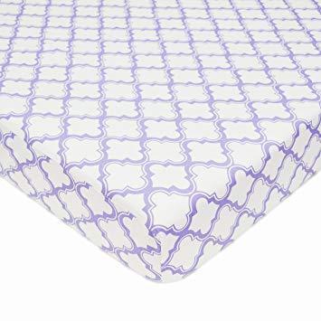 ABC Crib Sheet Cotton Percale - Geometric Shapes-ABC-Little Giant Kidz