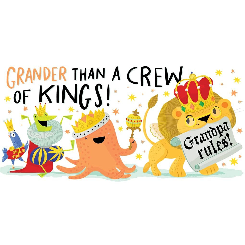 Abrams Books: My Grandpa Is Grand! (A Hello!Lucky Board Book)-ABRAMS BOOKS-Little Giant Kidz