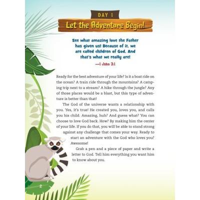 Adventure Bible Daily Devotional for Kids-HARPER COLLINS PUBLISHERS-Little Giant Kidz