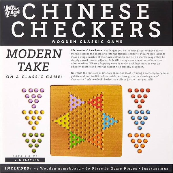 Anker Play Chinese Checkers Classic Board Game-Anker Play Products-Little Giant Kidz