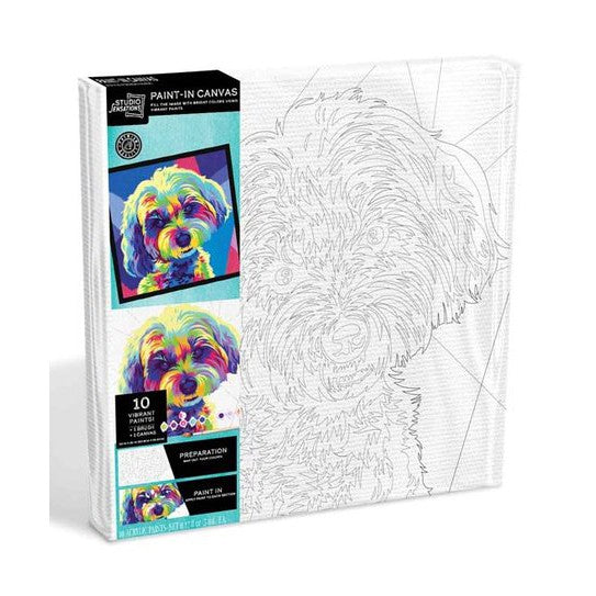 Anker Play Studio Sensations Paint-In Canvas - Dog-Anker Play Products-Little Giant Kidz