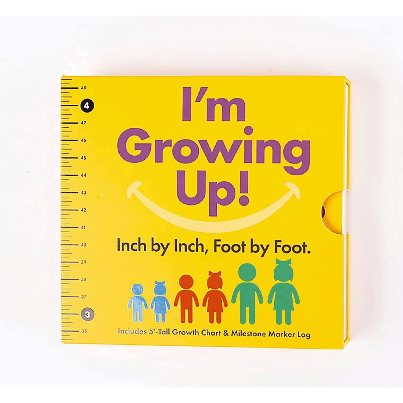 Applesauce Press: I'm Growing Up: Foot by Foot, Inch by Inch-HARPER COLLINS PUBLISHERS-Little Giant Kidz