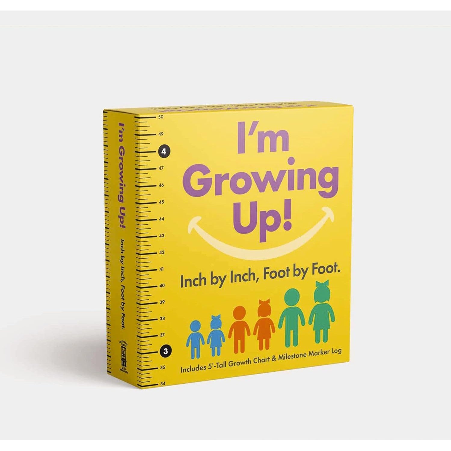 Applesauce Press: I'm Growing Up: Foot by Foot, Inch by Inch-HARPER COLLINS PUBLISHERS-Little Giant Kidz
