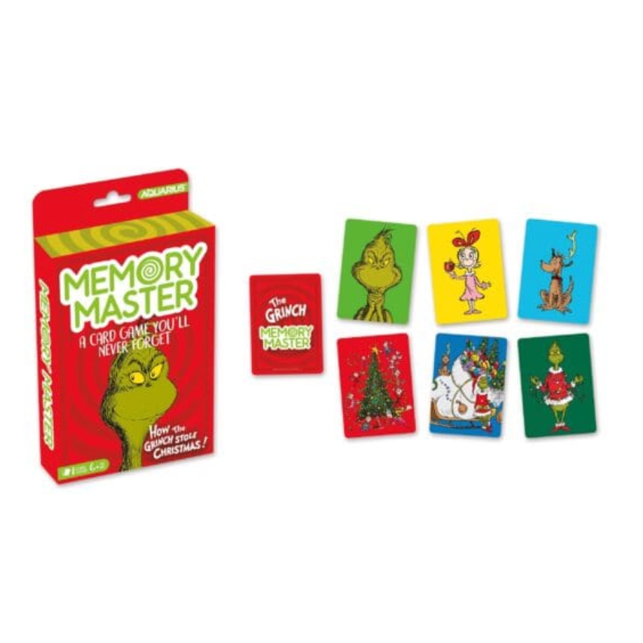 Aquarius, Gamago, Rocks Saws Grinch Memory Master Card Game (PDQ)-Aquarius, Gamago, Rocks Saws-Little Giant Kidz