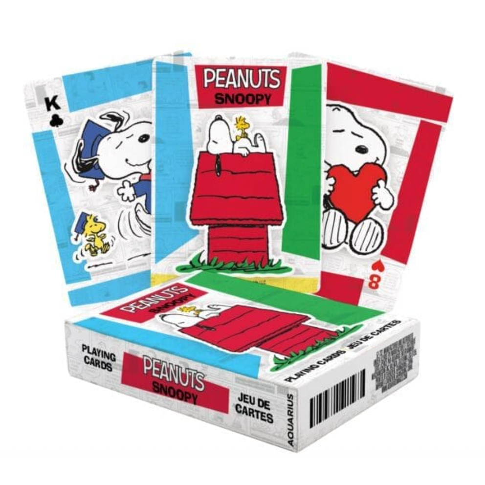 Aquarius, Gamago, Rocks Saws Peanuts Snoopy Playing Cards-Aquarius, Gamago, Rocks Saws-Little Giant Kidz