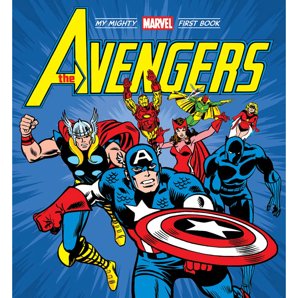 Avengers: My Mighty Marvel First Book ( Board Book)-ABRAMS BOOKS-Little Giant Kidz